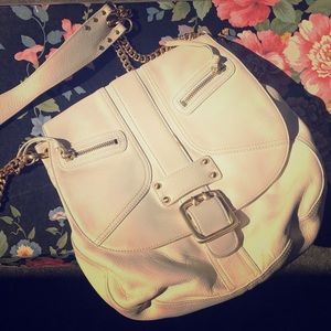 Cream/White Purse - DKNY